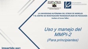Curso-Taller: Uso y manejo del MMPI-2 (Para principiantes)