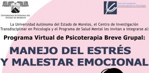 Programa Virtual de Psicoterapia Breve Grupal: Manejo del Estrés y Malestar Emocional - Mujeres Embarazadas y en Primer Año de Posparto