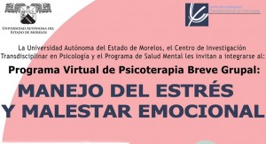 Programa Virtual de Psicoterapia Breve Grupal: Manejo del Estrés y Malestar Emocional - Personas de 18 Años en Adelante (Adultos y Adultos Mayores)