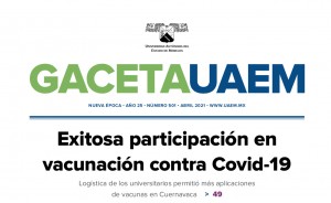 Gaceta UAEM núm. 501