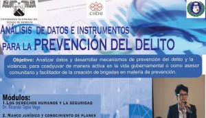 Diplomado: Análisis de Datos e Instrumentos para la Prevención del Delito