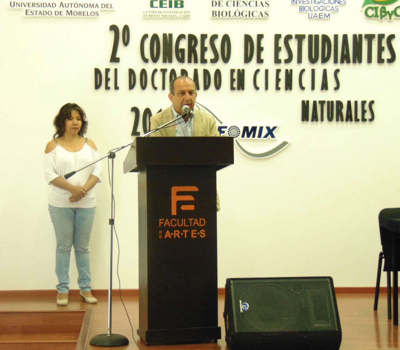 Anuncian incremento de recursos para la DES de Ciencias Naturales en el Segundo Congreso de estudiantes del Doctorado en Ciencias Naturales