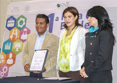 Firman convenio de colaboración la FEUM y el Servicio Nacional del Empleo Morelos