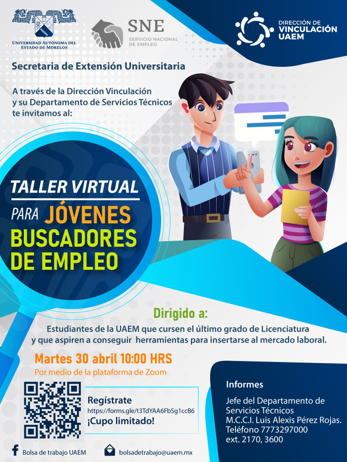 Taller Virtual para Jóvenes Buscadores de Empleo