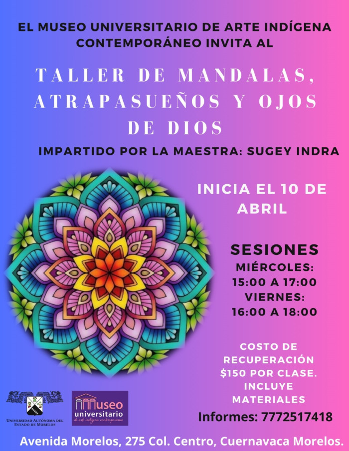 Taller de mandalas, atrapasueños y ojos de Dios