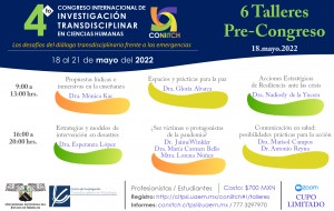 4º Congreso Internacional de Investigación Transdisciplinar en Ciencias Humanas