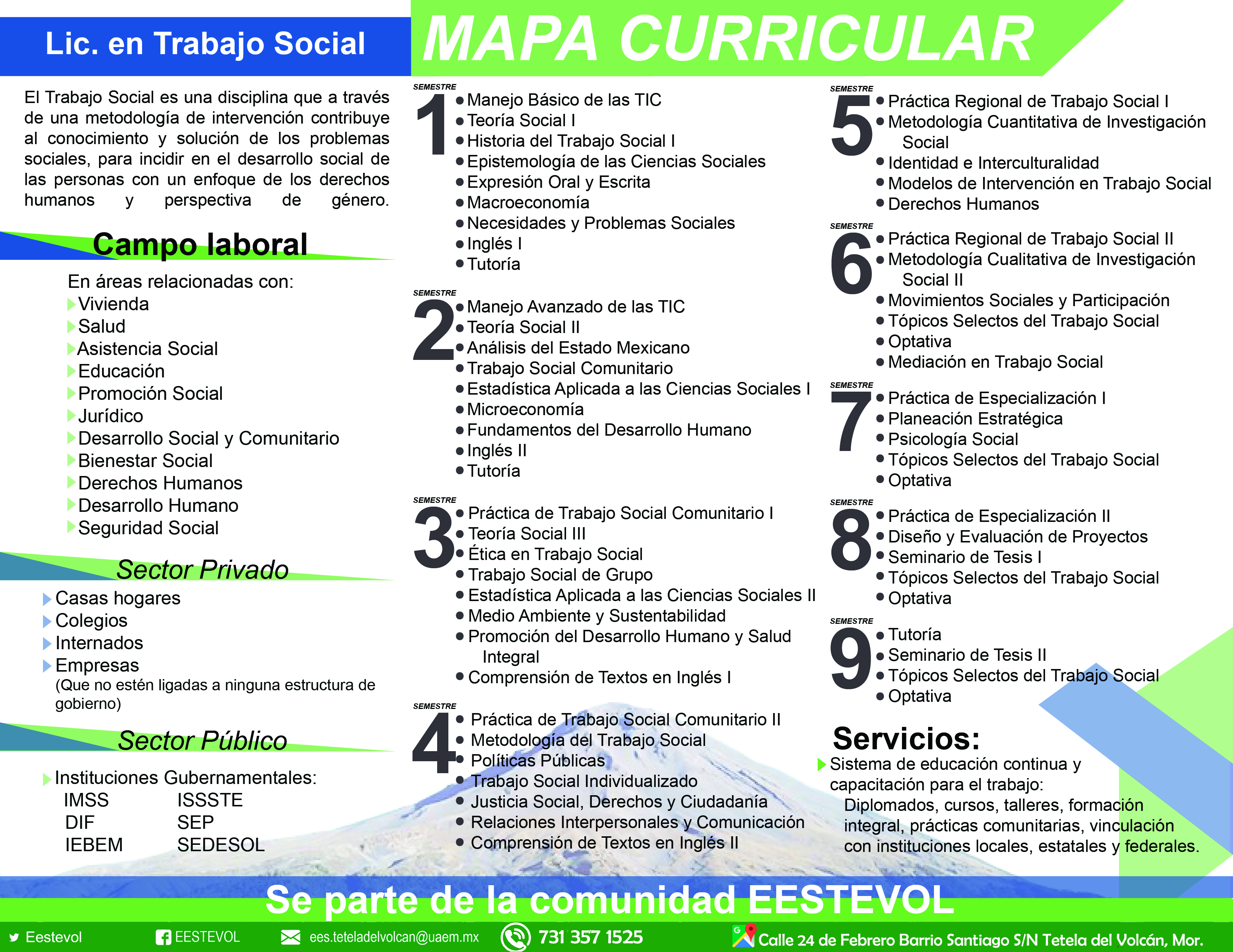 Licenciatura en trabajo social - Universidad Autónoma del Estado de Morelos
