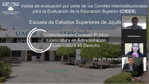 Inicia evaluación externa a tres licenciaturas de la EES Jojutla