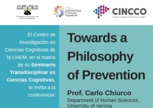 Conferencia "Towards a Philosophy of Prevention"