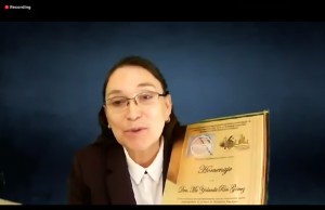 Reconocen trayectoria científica de investigadora del CIQ de la UAEM