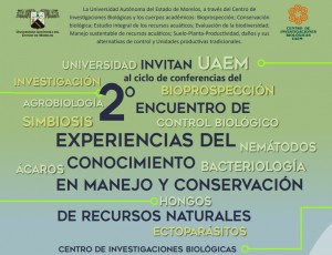 2º Encuentro de experiencias del conocimiento, manejo y conservación de recursos naturales