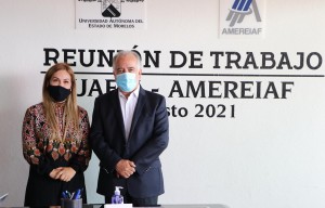 Estrechan vinculación la UAEM y Asociación Mexicana de Responsables de la Estandarización de la Información Administrativa y Financiera