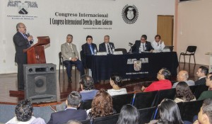 Inauguran en UAEM el 1er Congreso Internacional Derecho y buen gobierno