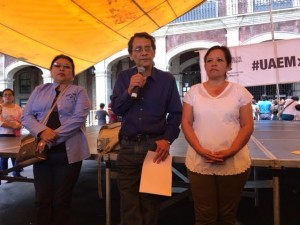 Urgen la intervención del gobierno Federal para resolver el conflicto financiero en la UAEM