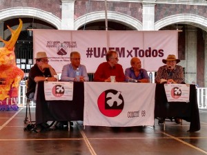 Exigen líderes del Movimiento del 68 fin a impunidad en casos de lesa humanidad