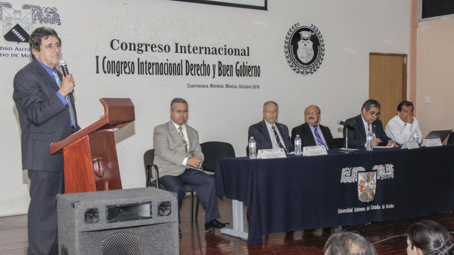 Inauguran en UAEM el 1er Congreso Internacional Derecho y buen gobierno ...