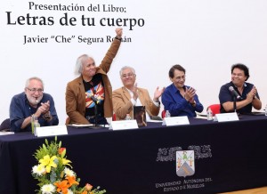 Presentan en la UAEM poemario Letras de tu cuerpo, de Javier “Che” Segura