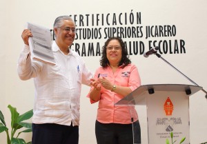 Recibe Escuela del Jicarero certificación como escuela saludable