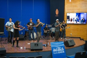 La Hoja Ensamble en la segunda presentación de Sesiones de Radio UAEM
