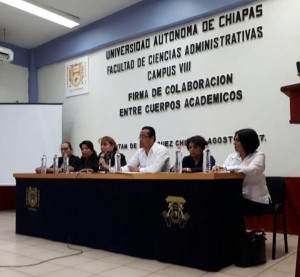 Firman convenio investigadores de la UAEM con la Universidad Autónoma de Chiapas