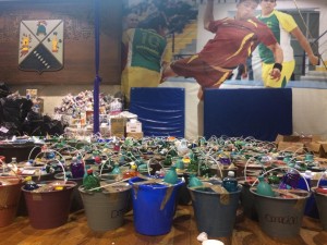 Centro de Acopio UAEM ha recabado alrededor de 200 toneladas de víveres