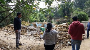 Apoya UAEM a la reconstrucción de 47 viviendas de damnificados