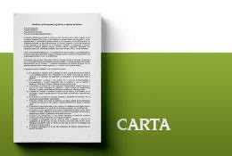 Carta al Presidente de México 26/10/2017