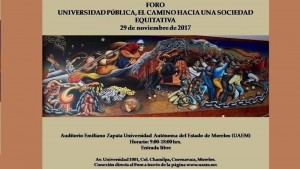 Foro Universidad Pública, el camino a una sociedad equitativa.