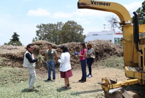 Realizó la UAEM un recorrido guiado a su planta de compostaje