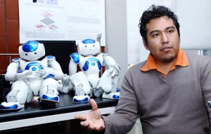 Busca UAEM aplicar la robótica cognitiva en procesos industriales y de servicio