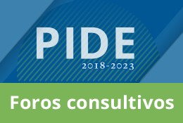 Foros consultivos - PIDE 2018-2023