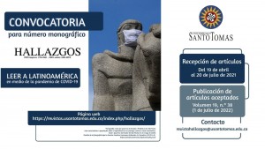 Convocatoria para número monográfico hallazgos