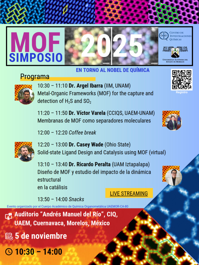 MOF Simposio en torno al nobel de química del CIQ