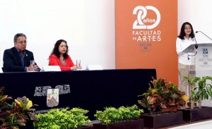 Con actividades académicas conmemoran 20 años de la Facultad de Artes